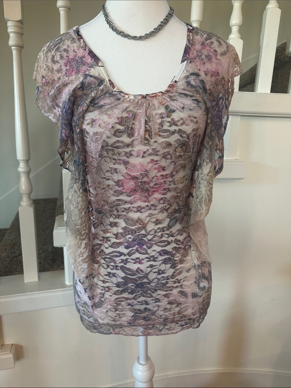 Nwt. Lace top